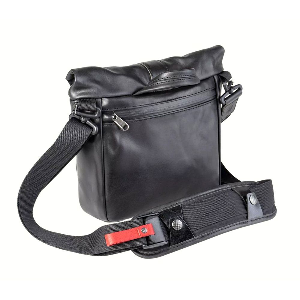 Wotancraft Pilot Travel Camera Bag 3.5l - cuero negro