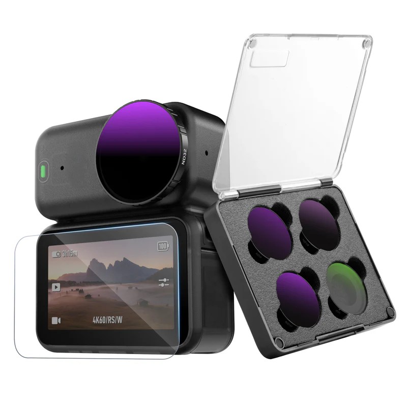 Telesin CPL+/ND8/16/32 Filter Kit para DJI Osmo Nano