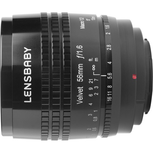 Lensbaby Velvet 56 Sony Montura E Negro