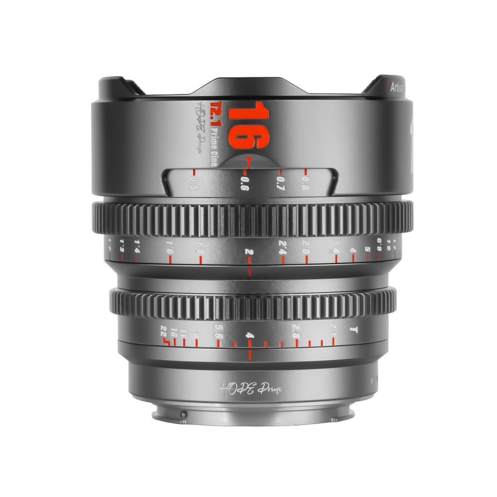 7artisans 16mm T2.1 Canon (montura EOS R) Gris titanio