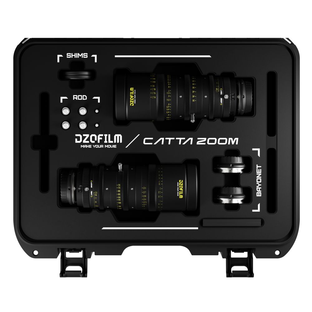 Paquetes DZOFilm Catta ZOOM 18-35/70-135 T2.9 - Montura E (negro)