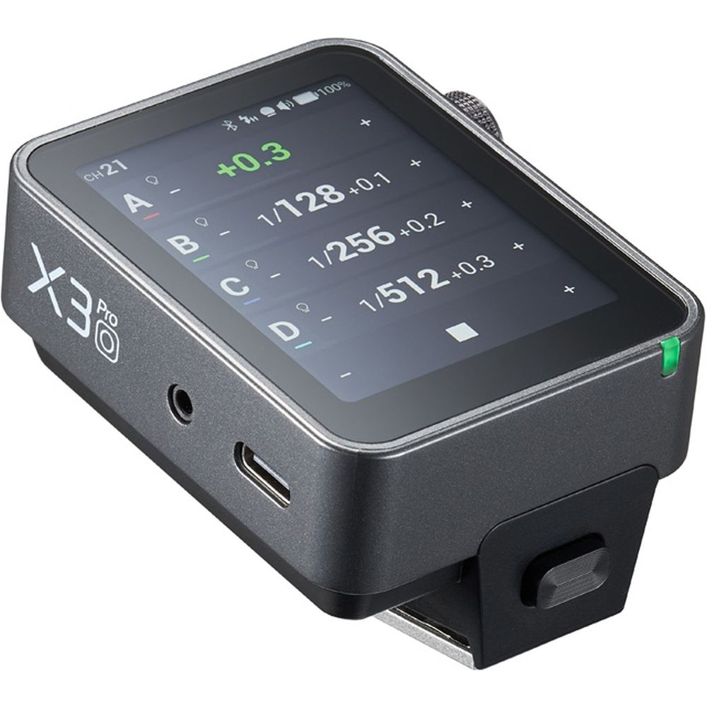 Transmisor disparador TTL Godox X3 Pro O 2.4G con pantalla táctil para Olympus y Panasonic