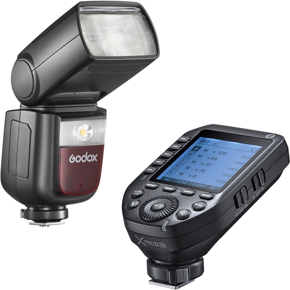 Kit disparador Godox Speedlite V860III Nikon X PRO II