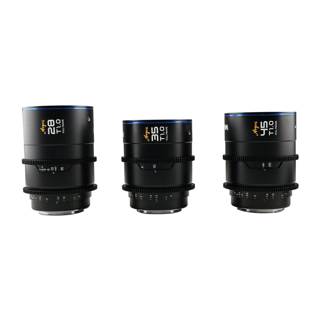 Paquete de 3 objetivos Laowa Argus FF Cine (28mm,35mm,45mm) Nikon Z