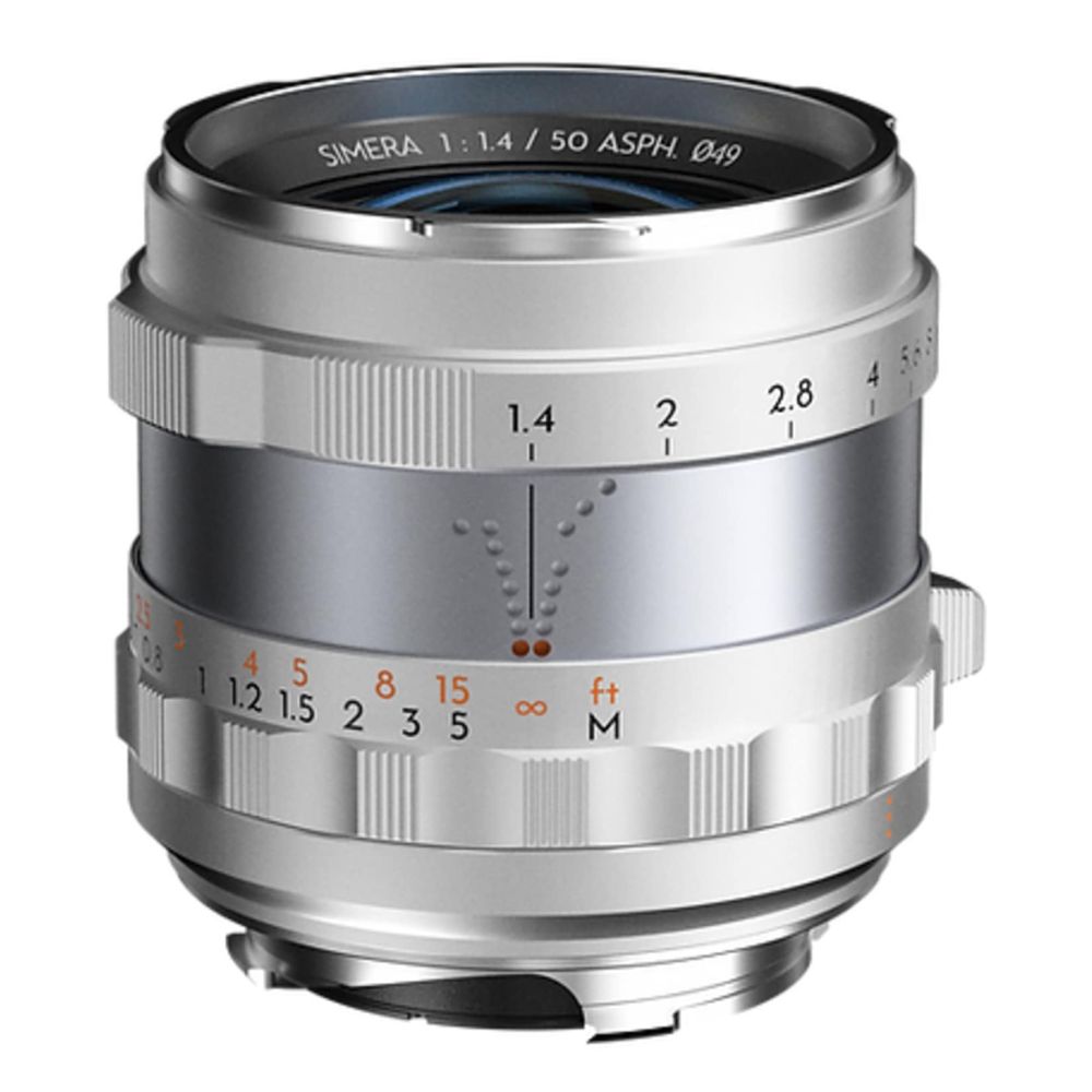 Thypoch Full-frame Simera 50mm F1.4 para montura Leica M, plata