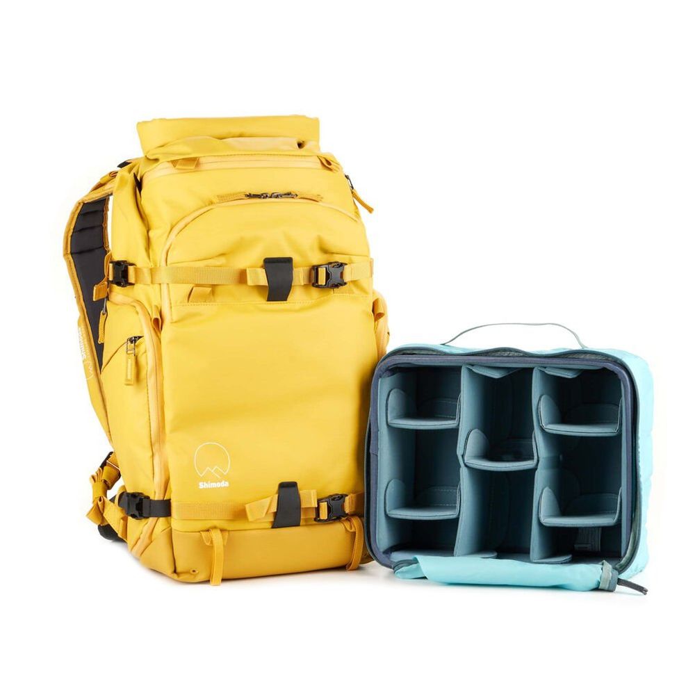 Shimoda Action X25 v2 Starter Kit (unidad central pequeña sin espejo) - amarillo
