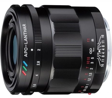 Voigtländer APO-LANTHAR 50mm F/2.0 asférico montura E Negro