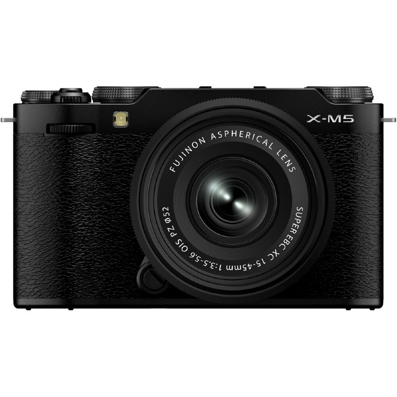 Fujifilm X-M5 cuerpo negro + XC 15-45mm