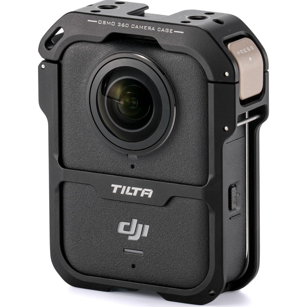 Jaula de cámara Tilta para DJI Osmo 360 (negra)