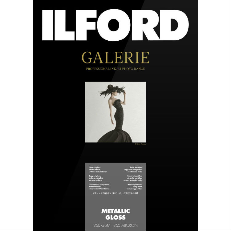 Ilford GALERIE Prestige Metallic Gloss A4 25 Hojas