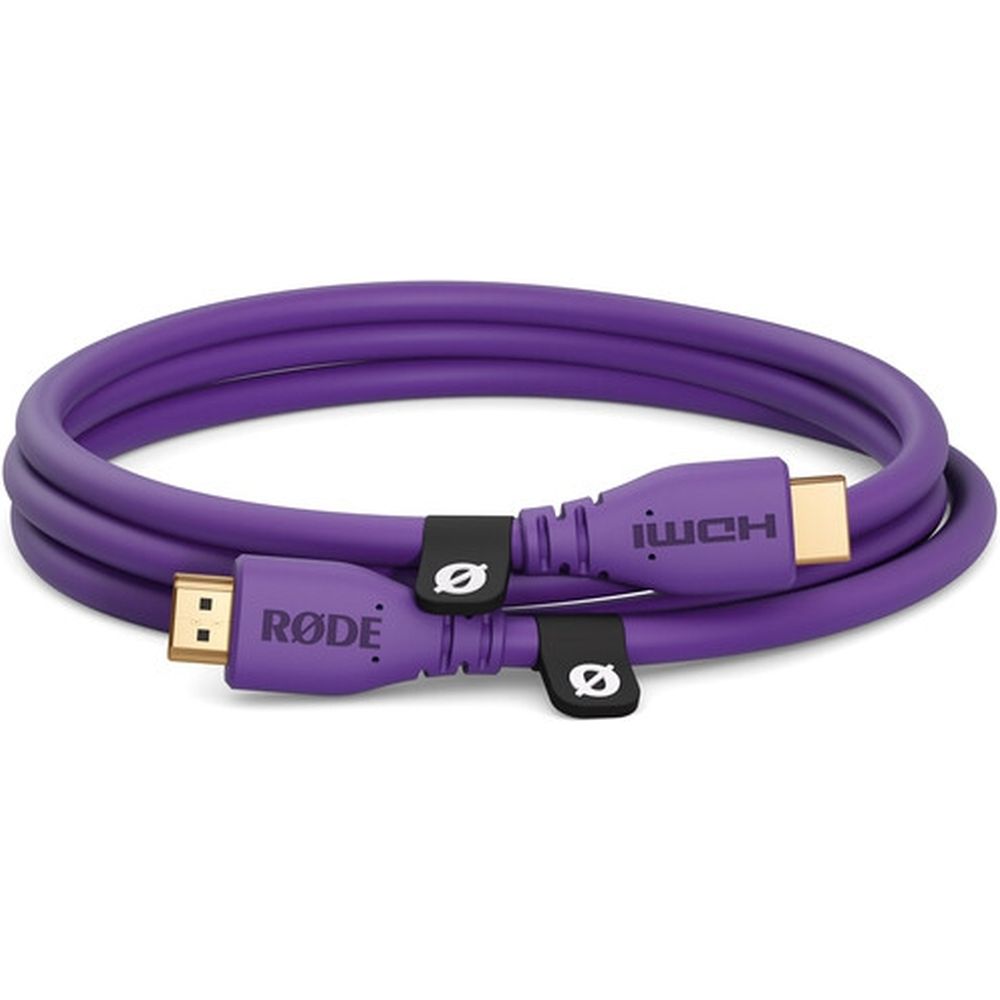 Cable HDMI rojo 1,5 m morado