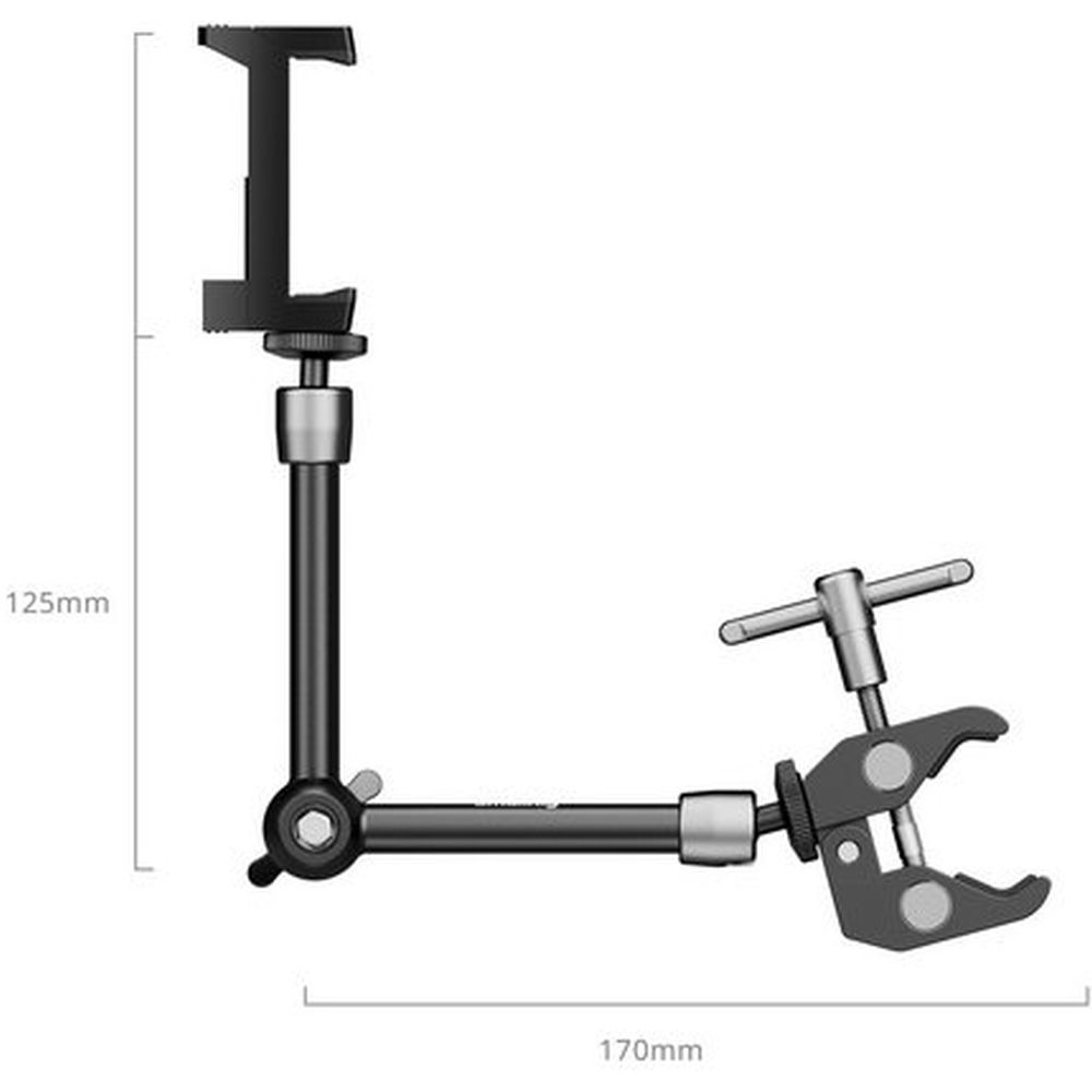 SmallRig 5326 Pinza en forma de cangrejo para teléfonos (9,8")