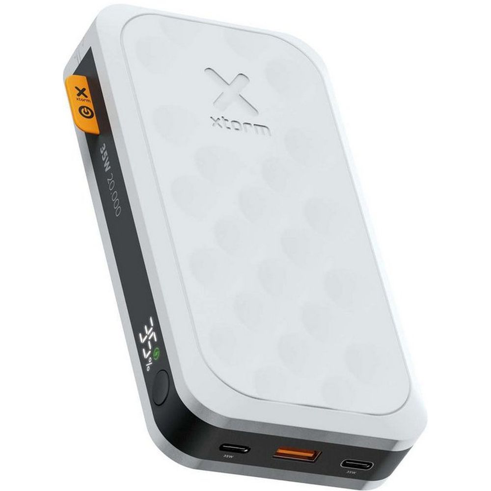Batería externa Xtorm Fuel Series 5 de 35 W y 20 000 mAh, color blanco crepúsculo