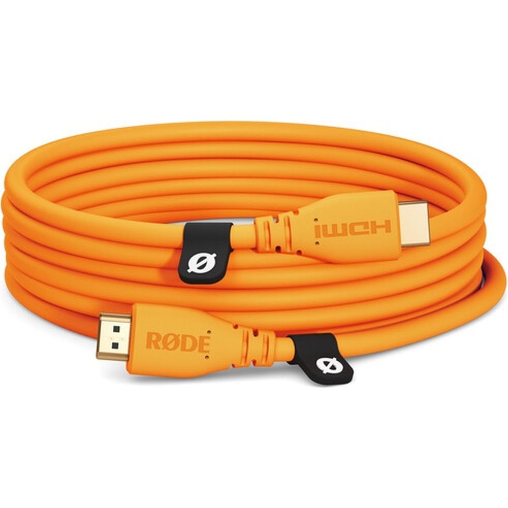 Cable HDMI rojo 3m naranja
