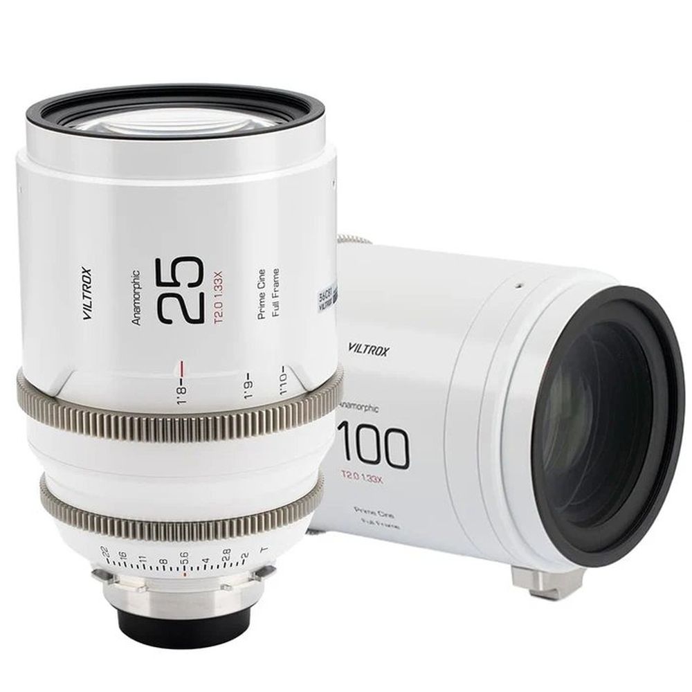 Viltrox Set Cine Anamórfico 25 y100mm T2.0 1.33X montura PL