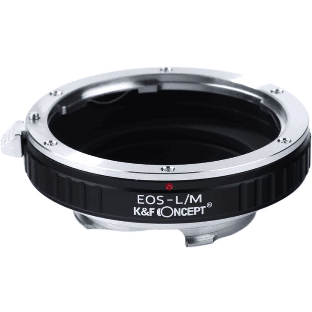 Adaptador de objetivo K&F Canon EOS (EF / EF-S) - Leica M