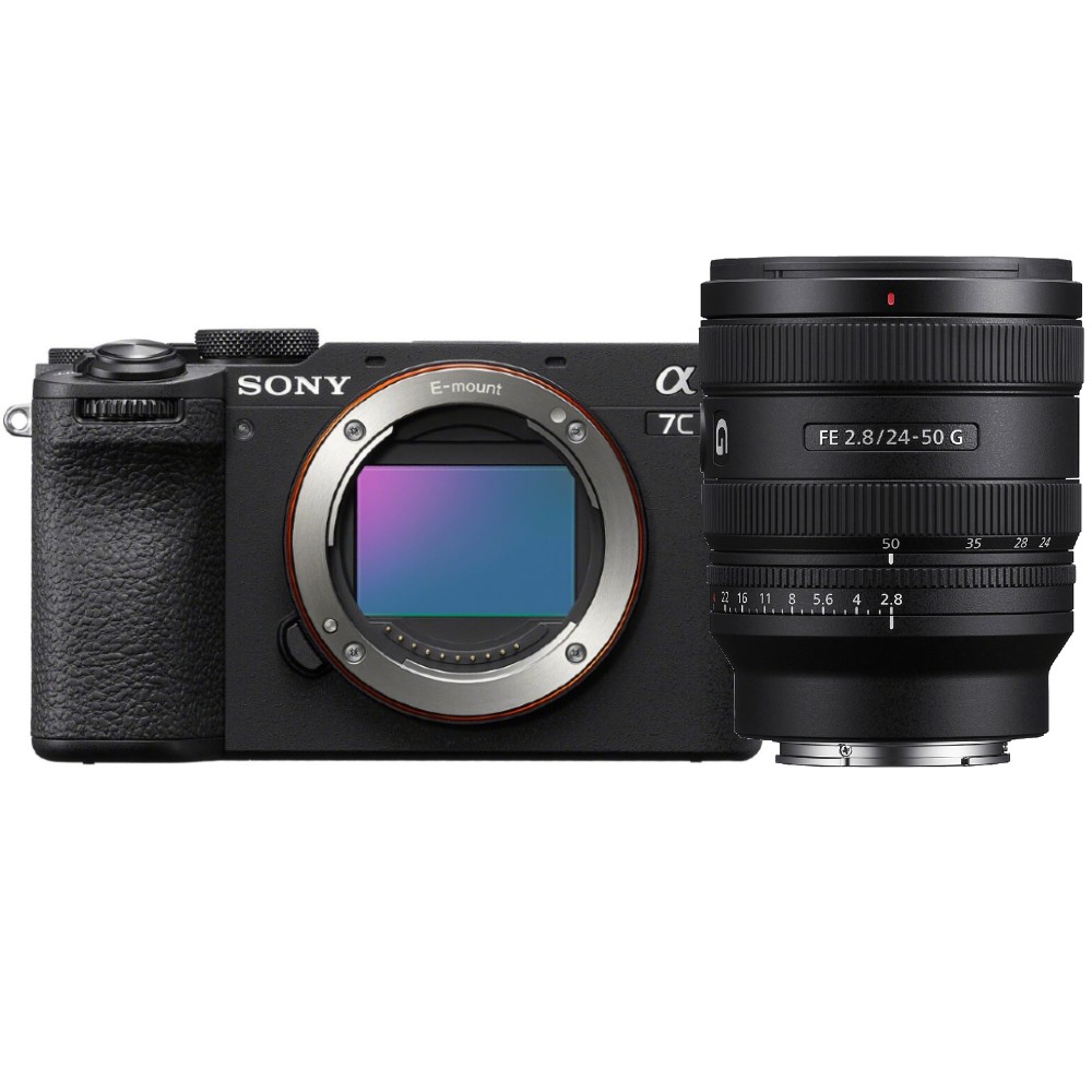 Sony A7C II negra + 24-50mm F/2.8 G