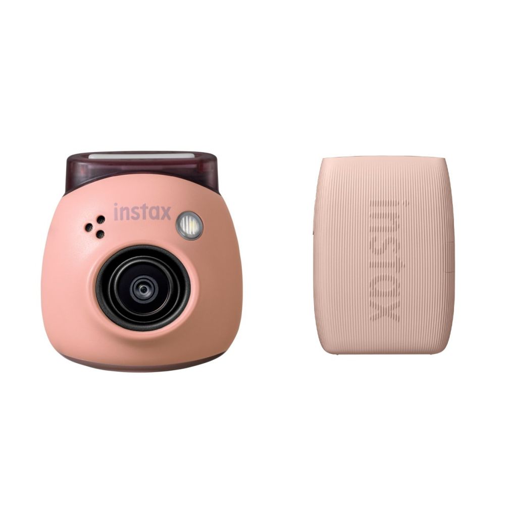 Cámara digital Fujifilm INSTAX PAL, Rosa empolvado + impresora mini Link 3, Rosa empolvado