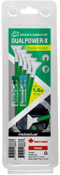 Kit de limpieza VisibleDust DualPower Regular 1.6x