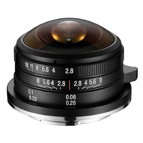 Ojo de pez circular Laowa 4 mm f/2,8 - Leica L