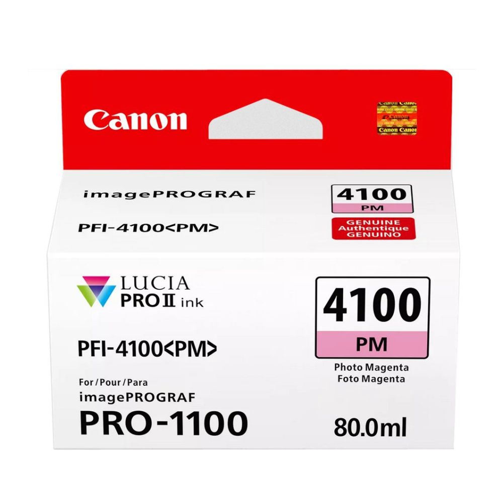 Canon PFI4100 Depósito de tinta magenta fotográfica