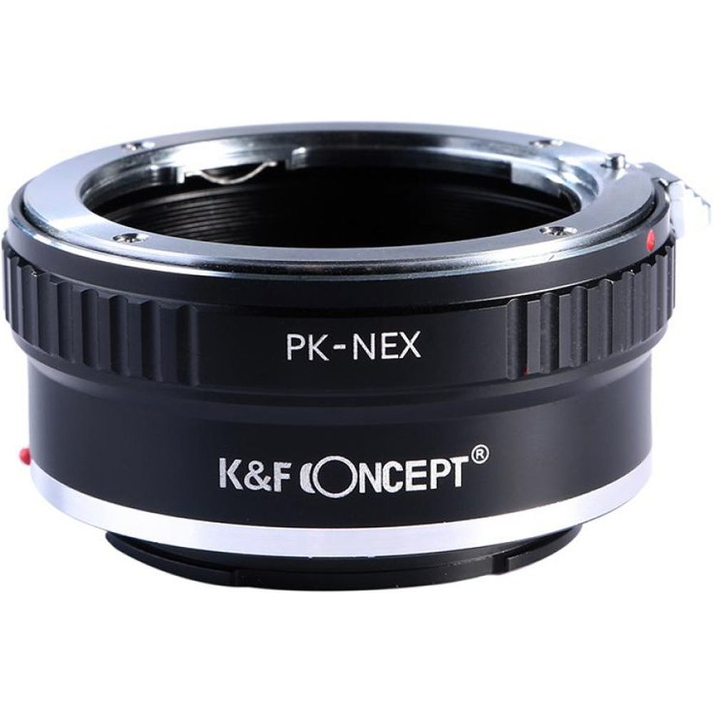 Adaptador de objetivo K&F Pentax K a montura Sony E