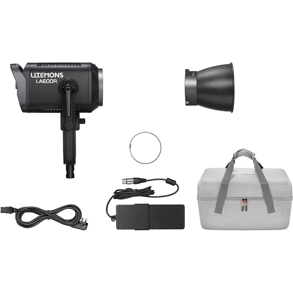 Luz de vídeo LED Godox Litemons LA600R RGB con bolsa de transporte (negra)