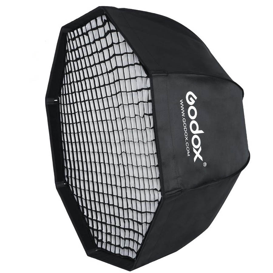 Godox Paraguas Softbox Bowens 95cm con Rejilla