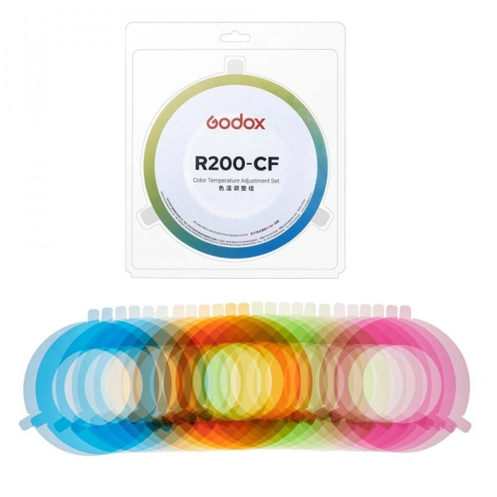 Godox R200 CF Kit Gel Colores para R200