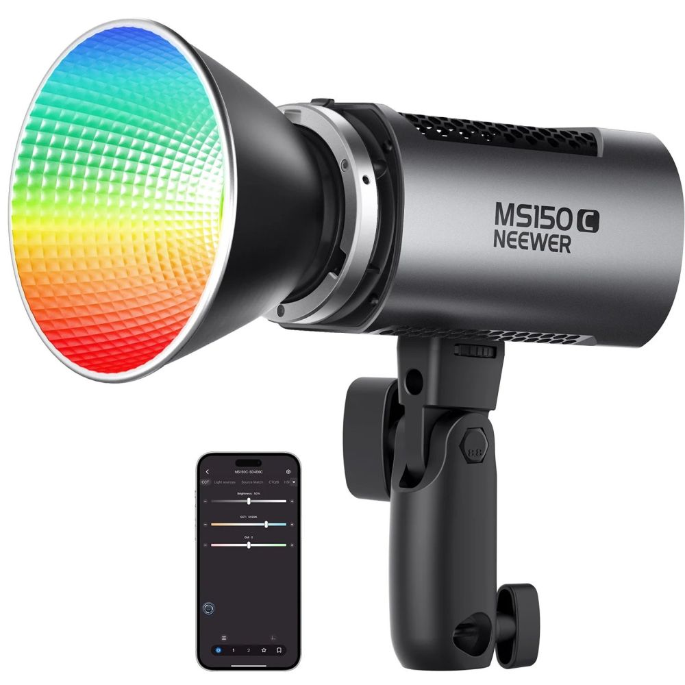Luz LED RGB Neewer MS150C de 150 W