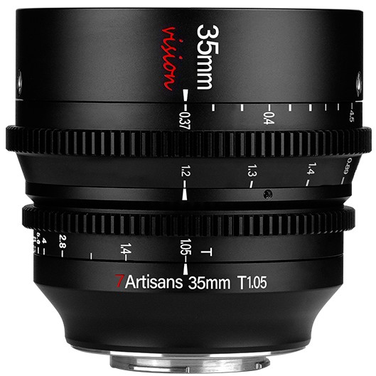 7artisans 35 mm T1.05 Canon (montura EOS-R) Negro