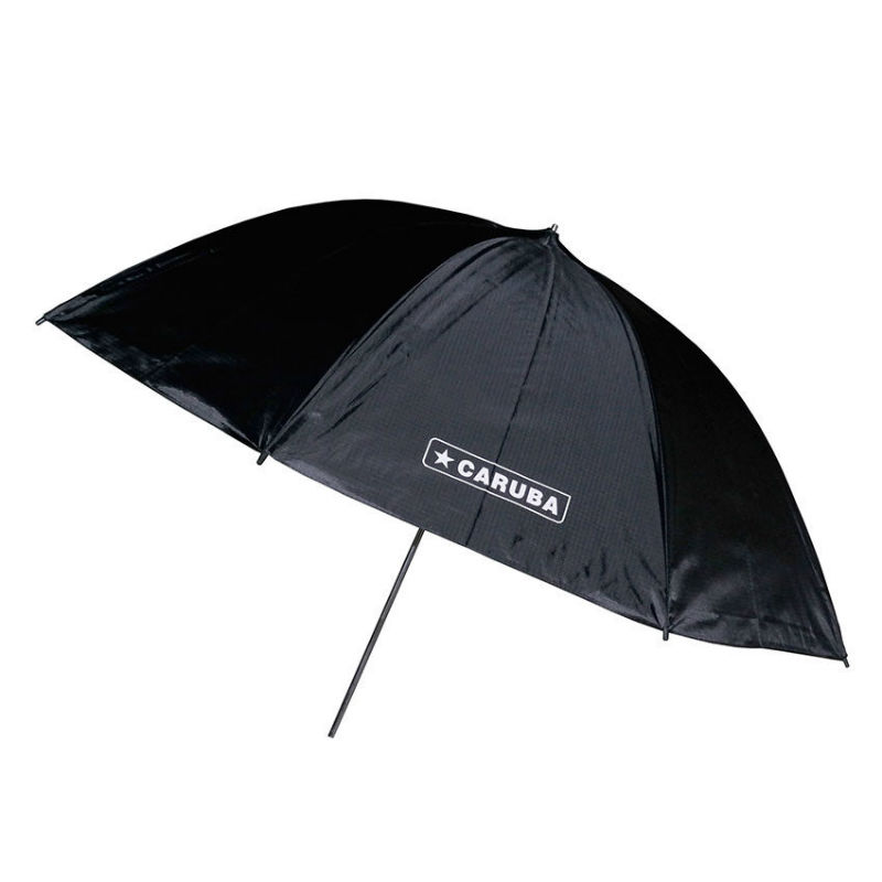 Paraguas Caruba Flash 153 cm (blanco + funda negra)