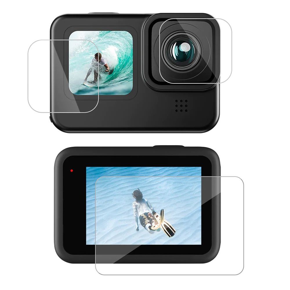 Telesin Protector de pantalla cristal templado para GoPro 9/10/11/12