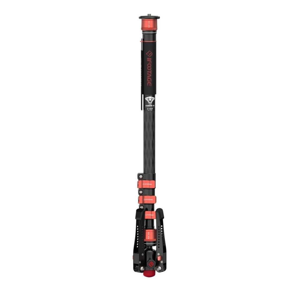 iFootage Cobra 3 Fibra de carbono Flip lock Monopod CB3 C180F