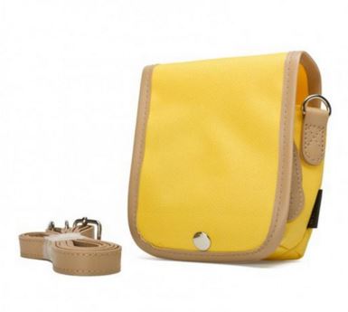 Fujifilm INSTAX mini 8 Funda amarilla + Correa