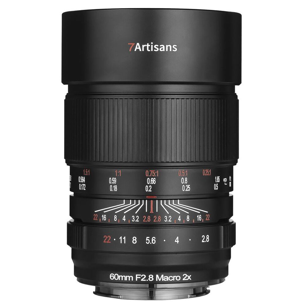 7artisanos 60 mm F2,8 Macro 2x (montura Canon EOS-R)