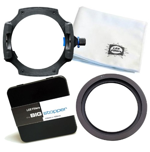 Filtros LEE Kit LEE100 BIG Stopper incl. adaptador de objetivo gran angular de 72 mm