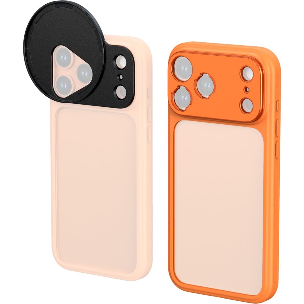 SmallRig 5792 FilMov Estuche protector liviano para fotografía para iPhone 17 Pro, naranja