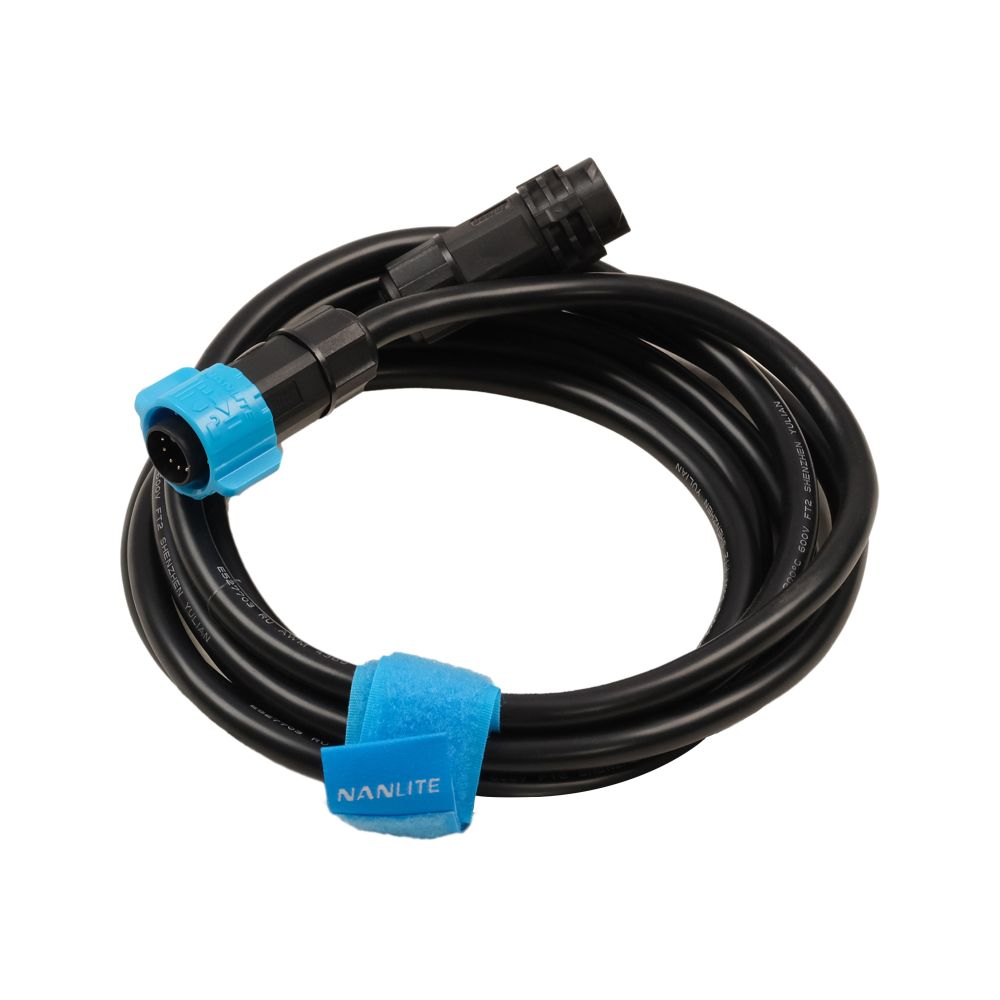 Cable de conexión CC Nanlite PavoSlim de 2,6 m