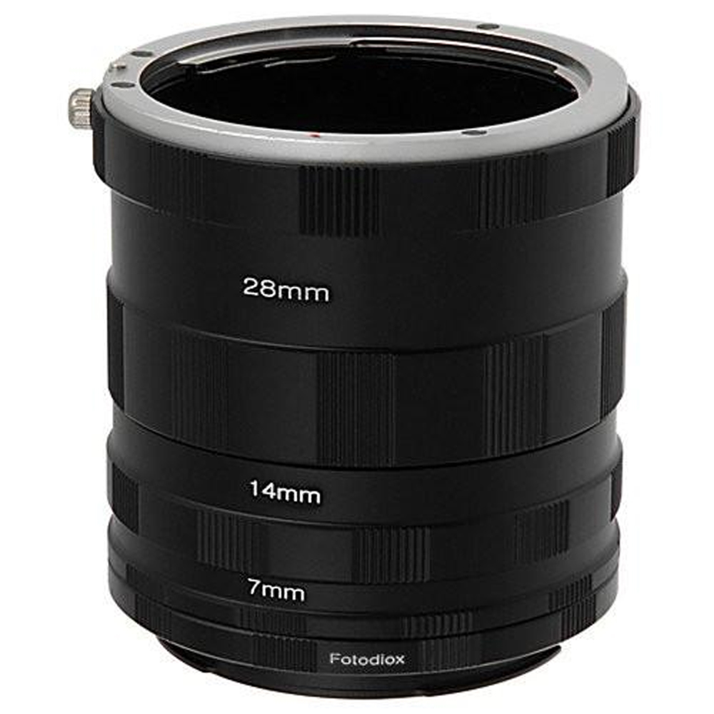 Fotodiox Set de Tubos Extensores Macro para Canon EOS (EF, EF-S) (Macro-Tube-EOS)