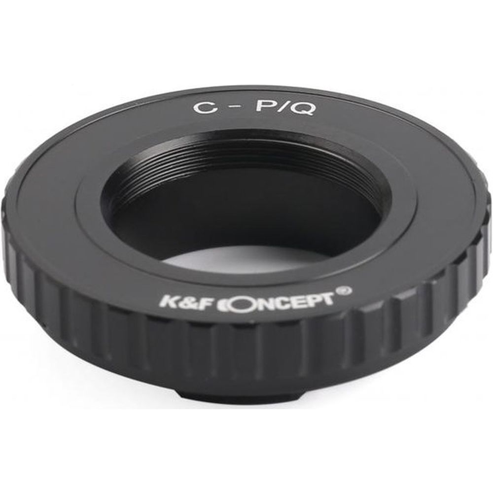 Adaptador de lente K&F con montura C - Pentax Q