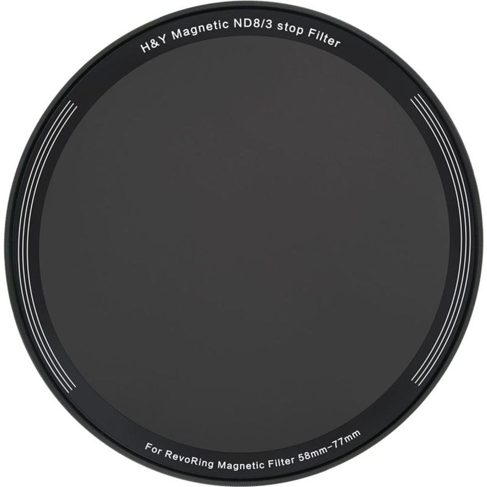 Filtro magnético de clip H&Y ND8 para REVORING de 58-77 mm