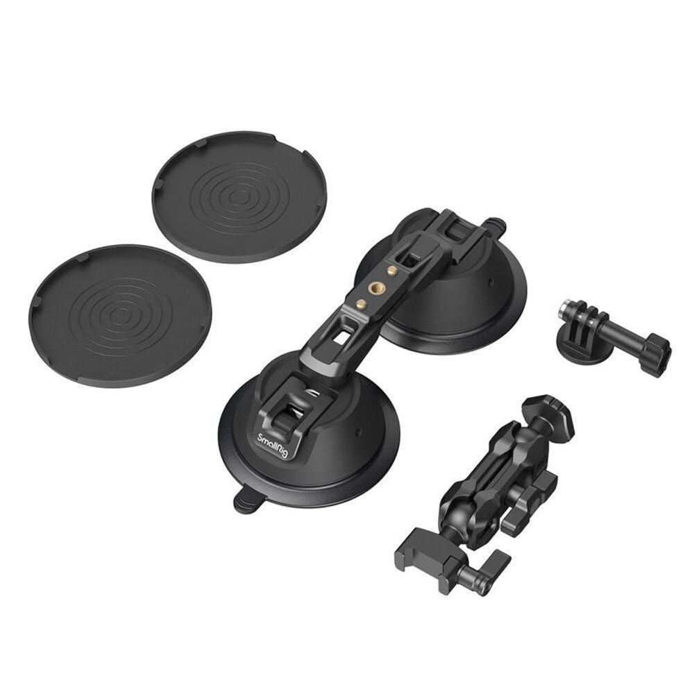 SmallRig Montura Portátil para Cámara con Ventosa Doble SC-2K 3566