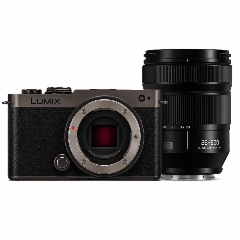 Panasonic Lumix S9 Cuerpo negro titanio + Lumix S 28-200mm F/4-7.1 MACRO