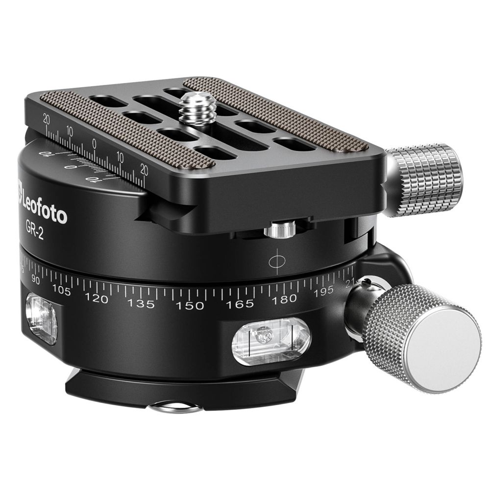 Leofoto GR-2 Adaptador panorámico con engranaje