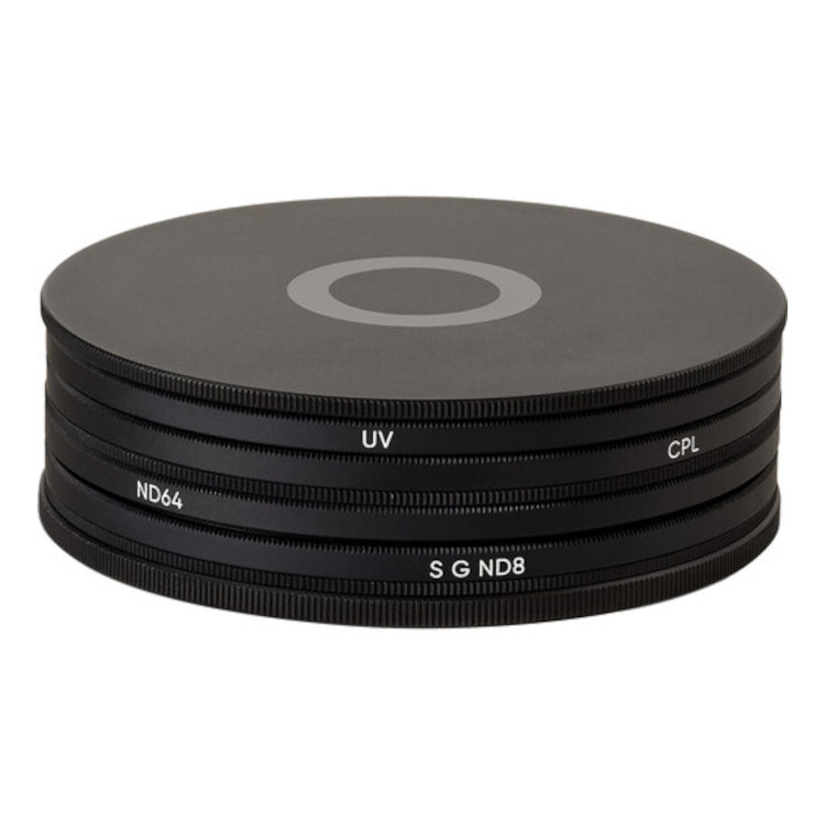 Urth 62mm UV, Circular Polarizing (CPL), ND64, Soft Grad ND8 Lens Filter Kit (Plus+)