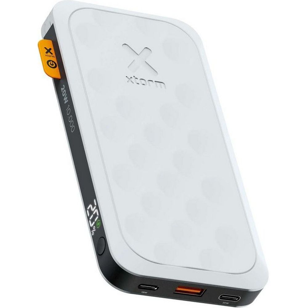 Batería externa Xtorm Fuel Series 5 de 20 W y 10 000 mAh, color blanco crepúsculo