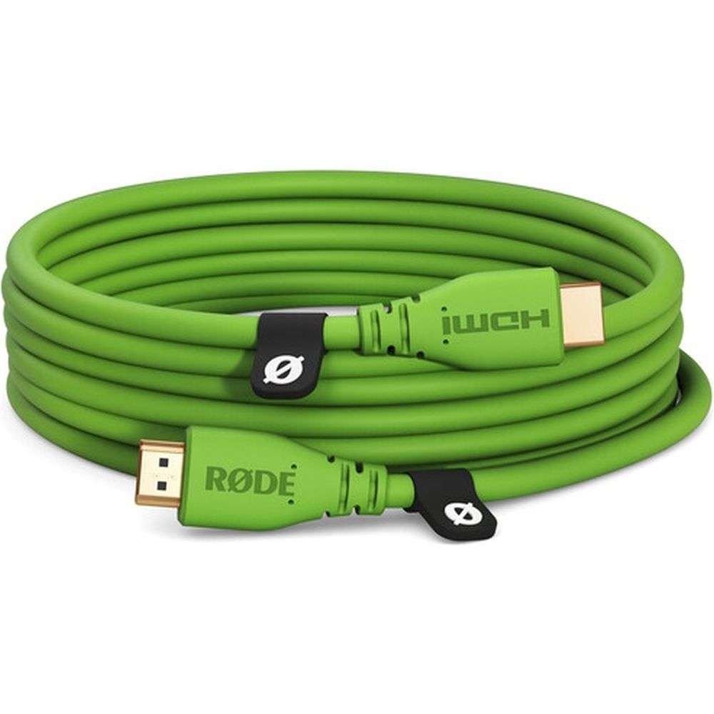Cable HDMI rojo 3m verde