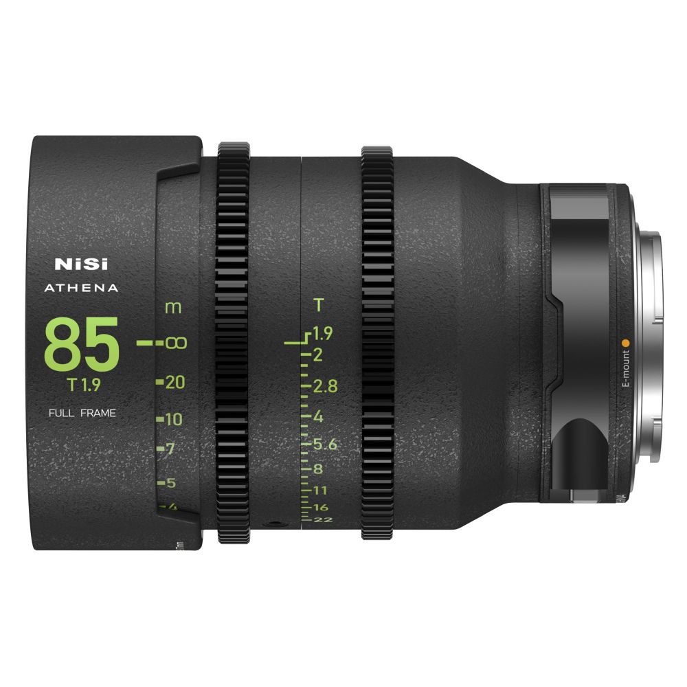 Lente de cine de fotograma completo ATHENA PRIME NiSi 85 mm T1.9 (montaje E)