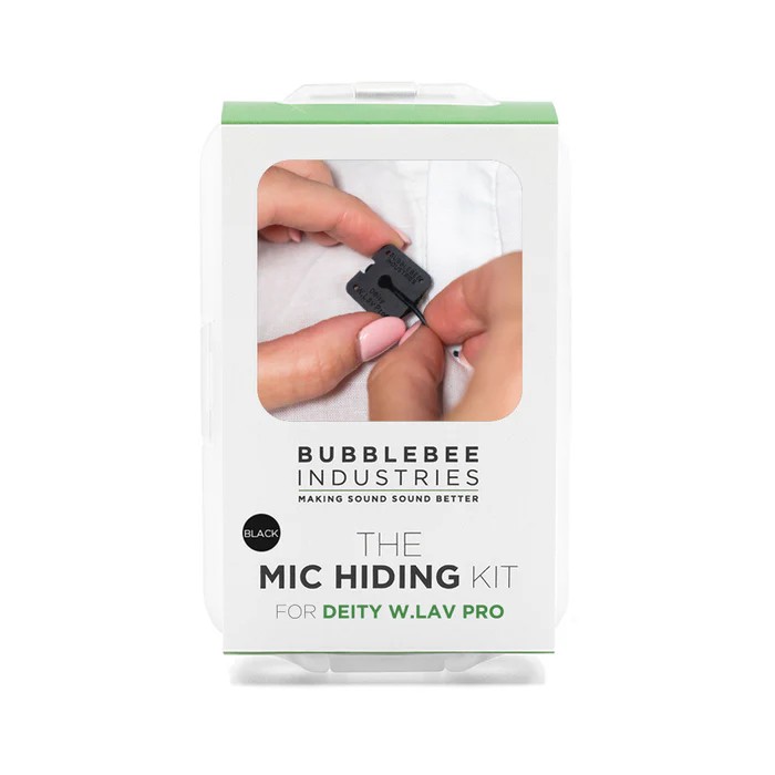 Bubblebee The Mic Hiding Kit For Deity W.Lav Pro, negro